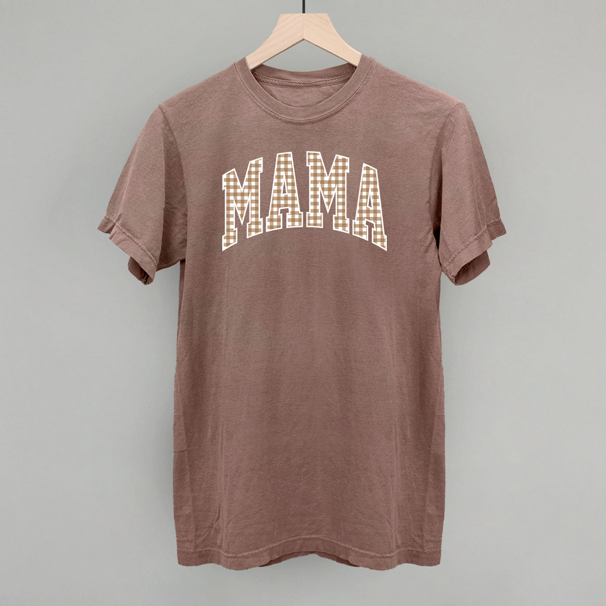 Mama Tan Gingham Arch