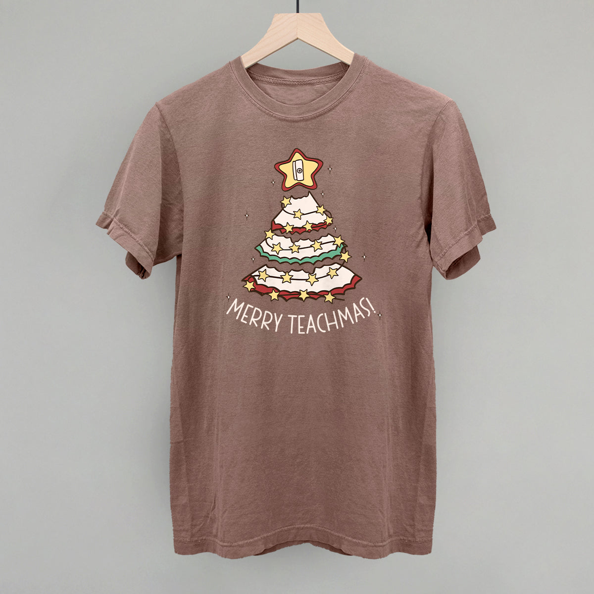 Merry Teachmas Tree Doodle