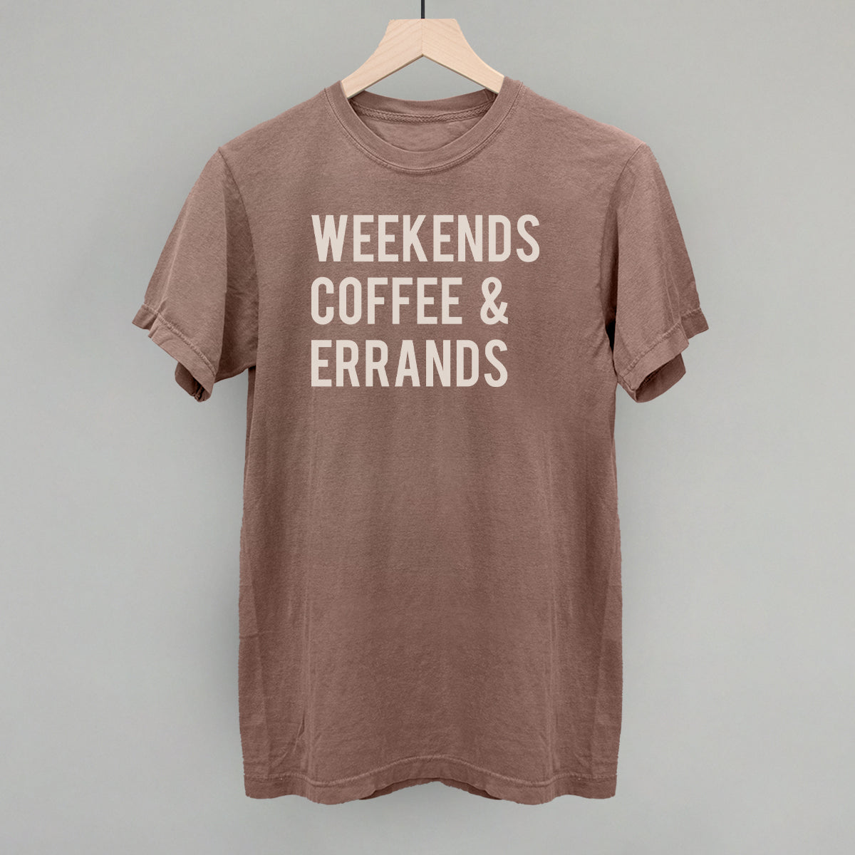 Weekends Coffee & Errands