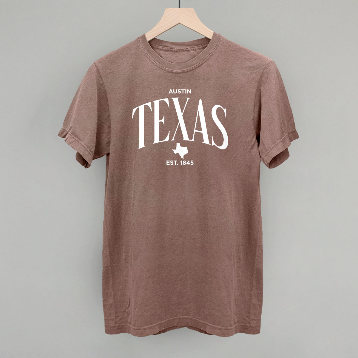 Texas Est. 1845 (White)