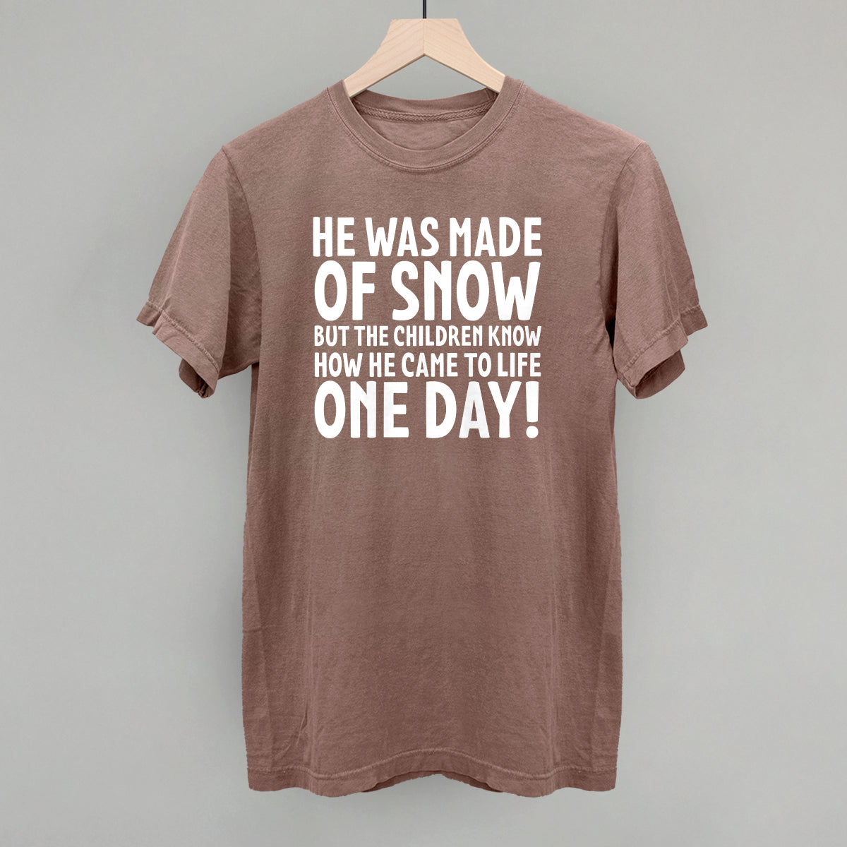 He Was Made Of Snow