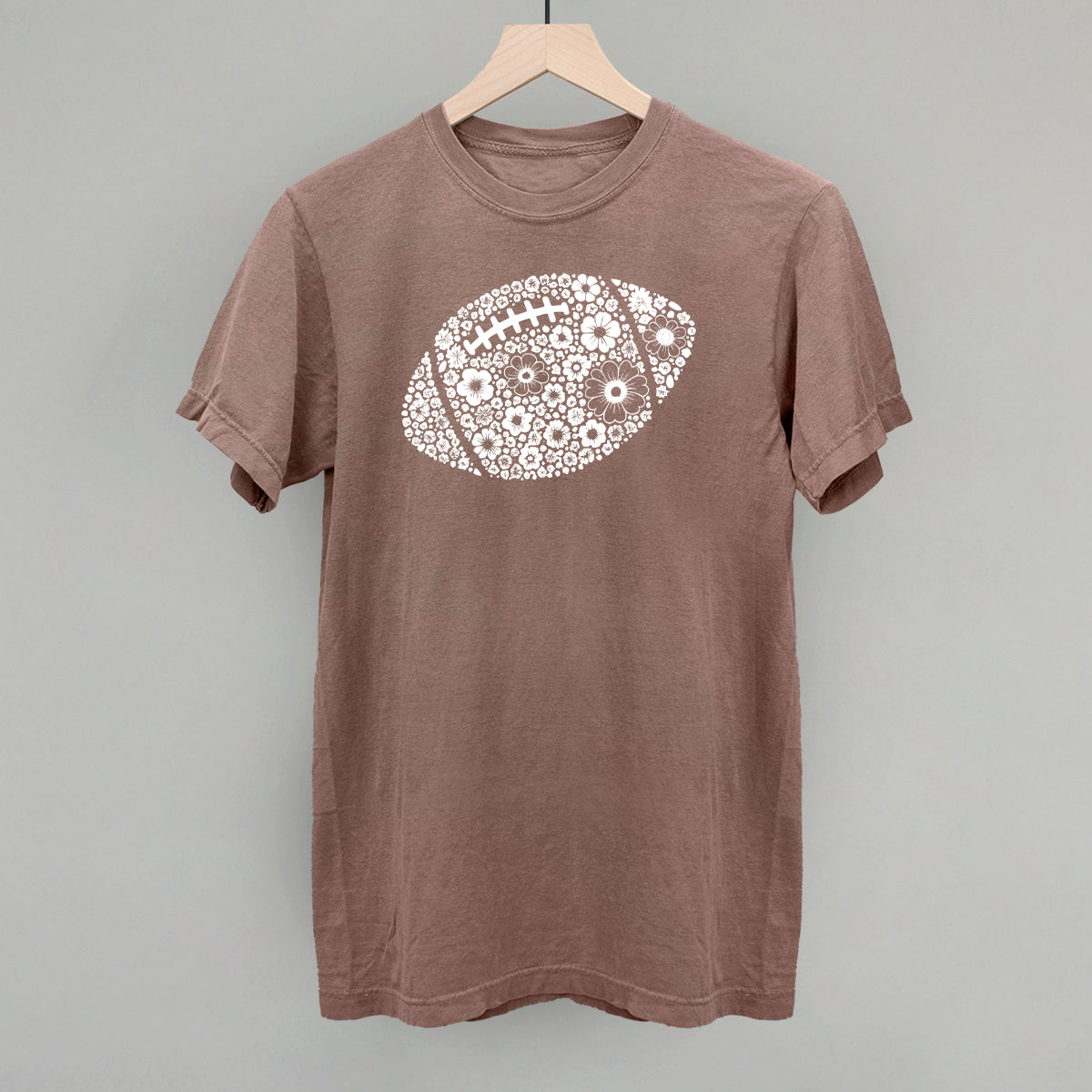 Floral Football White
