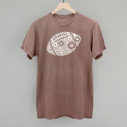 Floral Football White