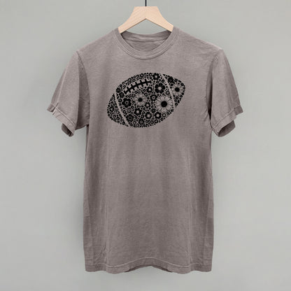 Floral Football Black