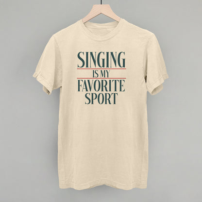 Singing Is My Favorite Sport