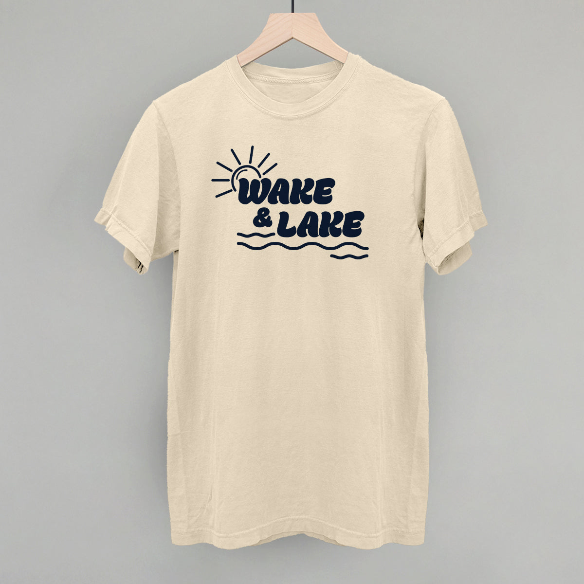 Wake And Lake (Navy Blue)