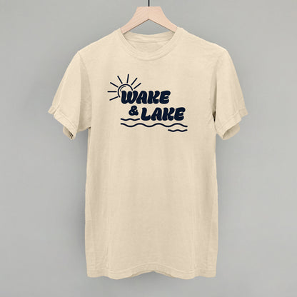 Wake And Lake (Navy Blue)