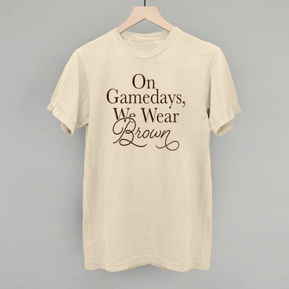 On Gamedays, We Wear Brown