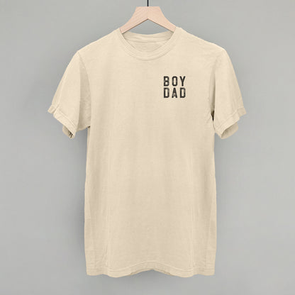 Boy Dad Block Letters (Left Chest)