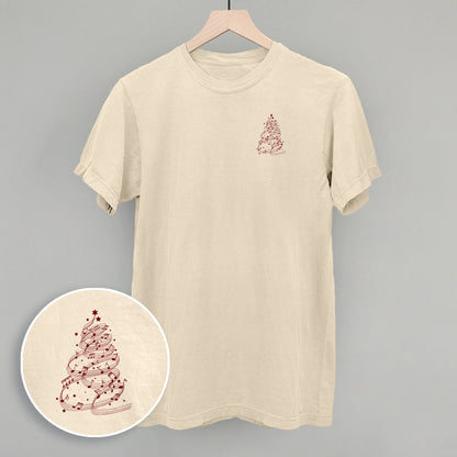 Music Note Christmas Tree (Left Chest)