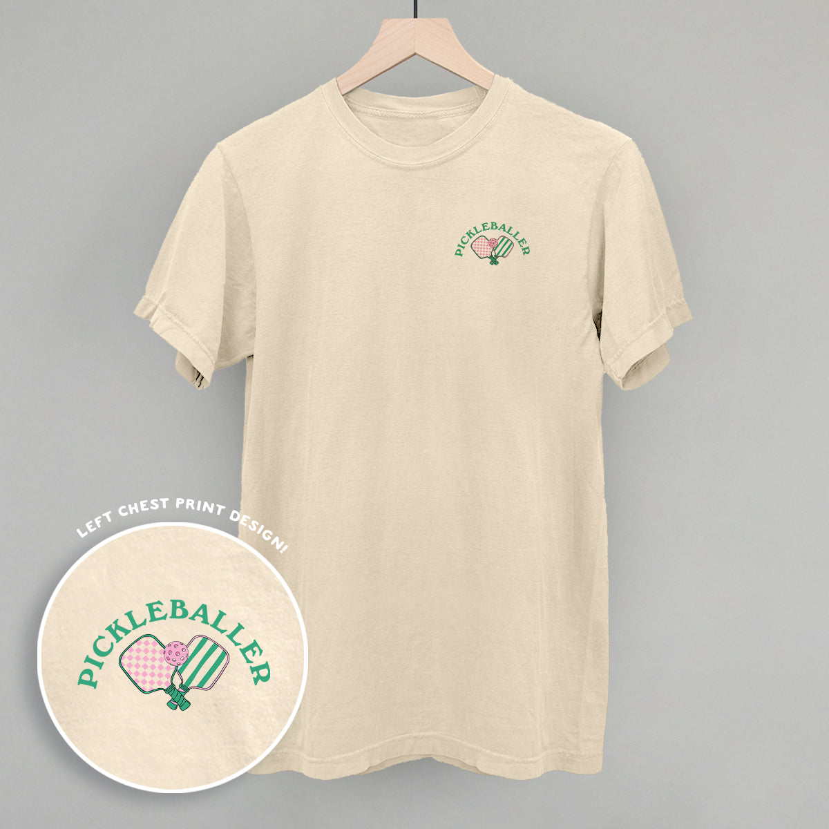Pickleballer (Left Chest)
