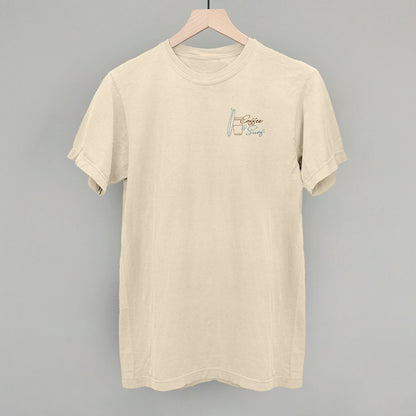 Coffee & Surf (Left Chest)