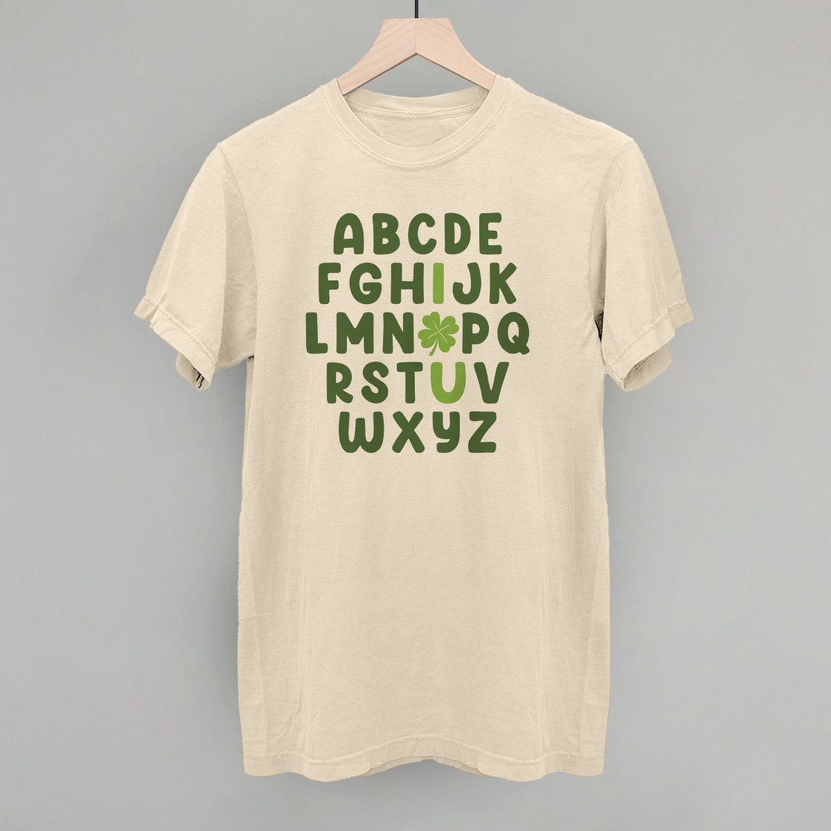 I Love You Clover Alphabet