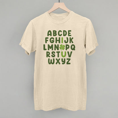 I Love You Clover Alphabet