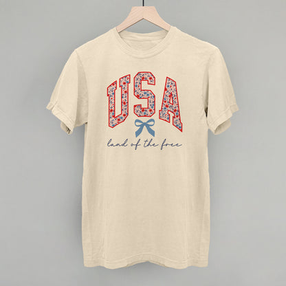 USA Floral Arch + Bow