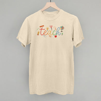 Teach Rainbow Script + Doodles