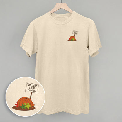 Welcome Great Pumpkin (Left Chest)