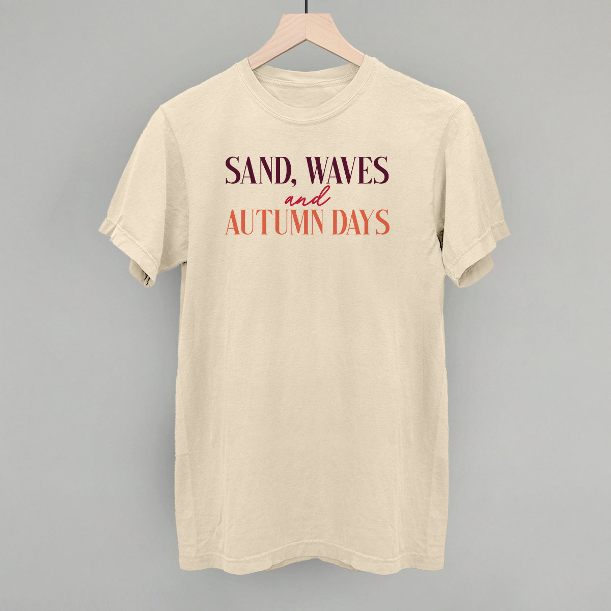 Sand Waves And Autumn Days