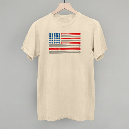 Baseball American Flag