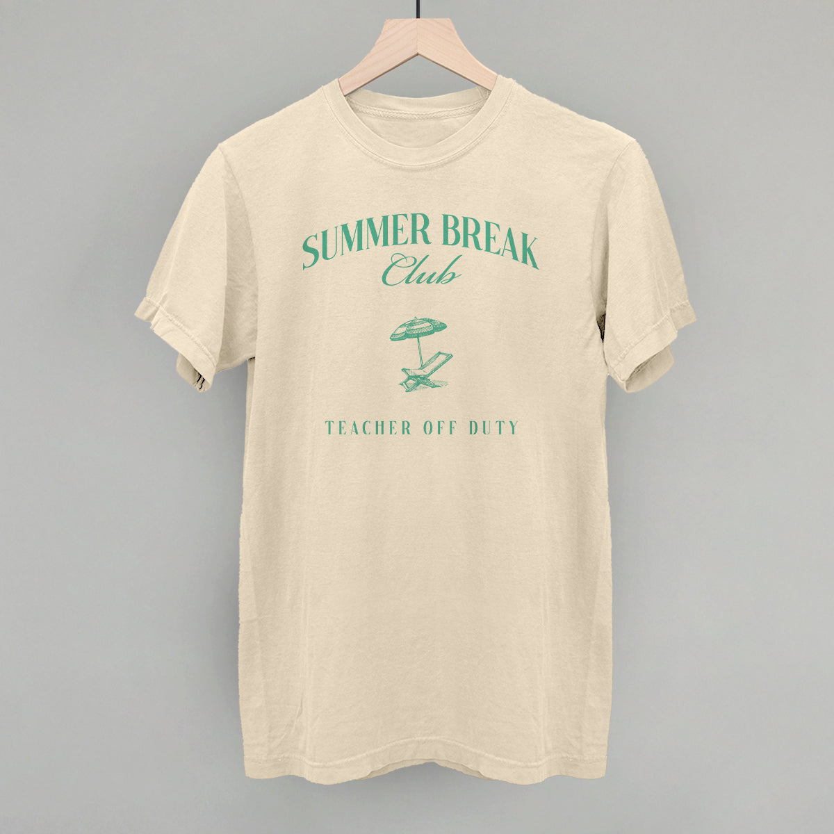Summer Break Club Teacher Off Duty