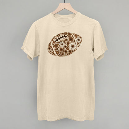 Floral Football Brown