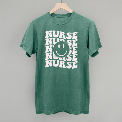 Retro Nurse Smiley (Repeated)