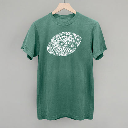 Floral Football White