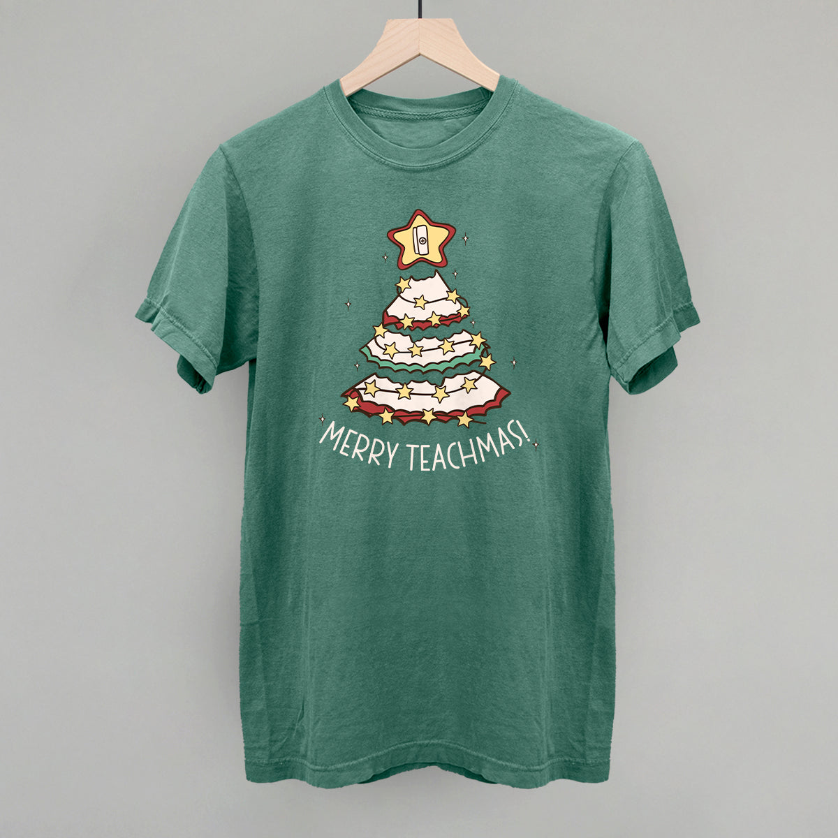 Merry Teachmas Tree Doodle