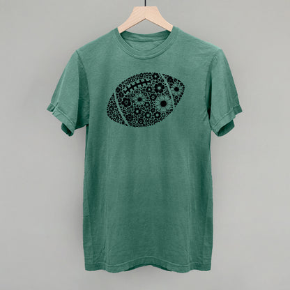 Floral Football Black