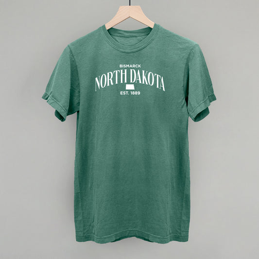 North Dakota Est. 1889 (White)