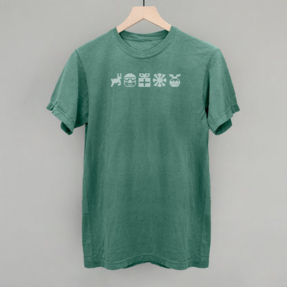 Holiday Icons Sweater Font