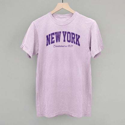 New York Varsity Arch (Purple)