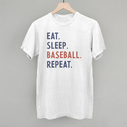 Eat Sleep Baseball Repeat