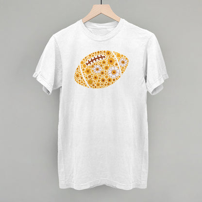 Floral Football Yellow