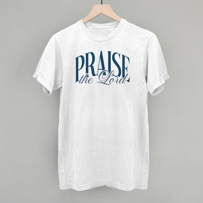 Praise The Lord Blue Script