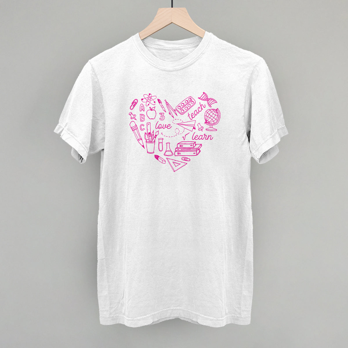 Teacher Doodle Heart