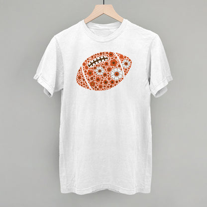 Floral Football Orange