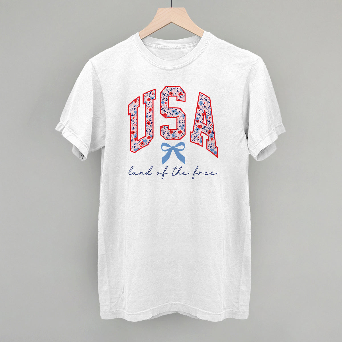 USA Floral Arch + Bow