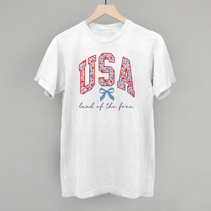 USA Floral Arch + Bow