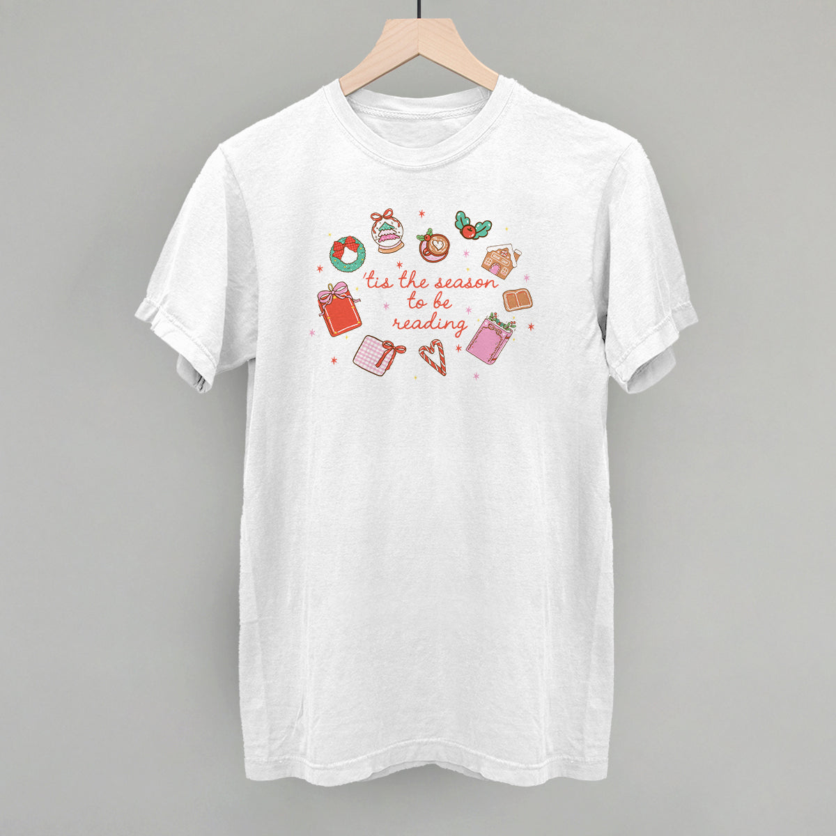 Tis The Season To Be Reading Wreath