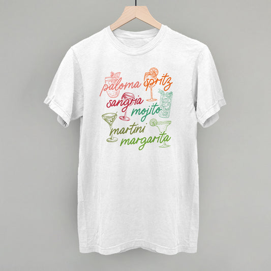 Cocktail List + Doodles