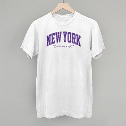 New York Varsity Arch (Purple)