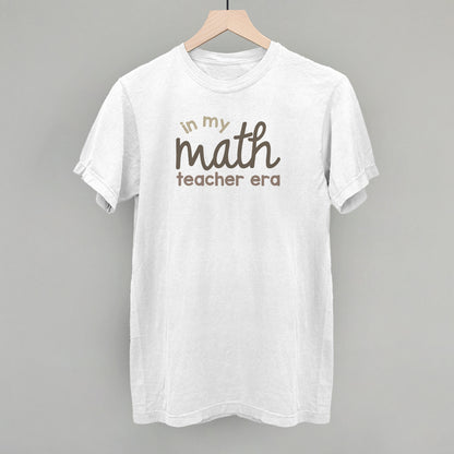 In My Math Teacher Era