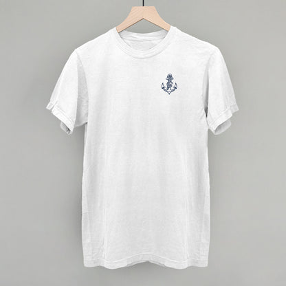 Anchor Doodle (Navy Blue) (Left Chest)