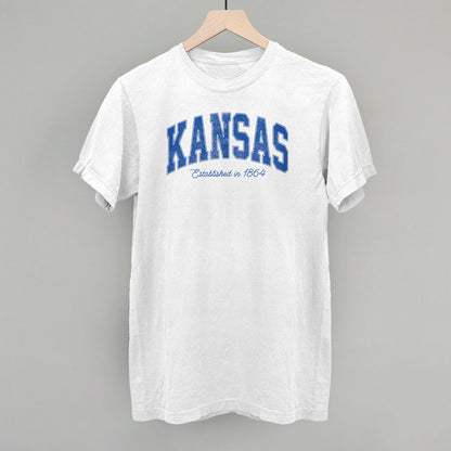 Kansas Varsity Arch (Blue)