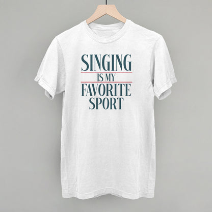 Singing Is My Favorite Sport