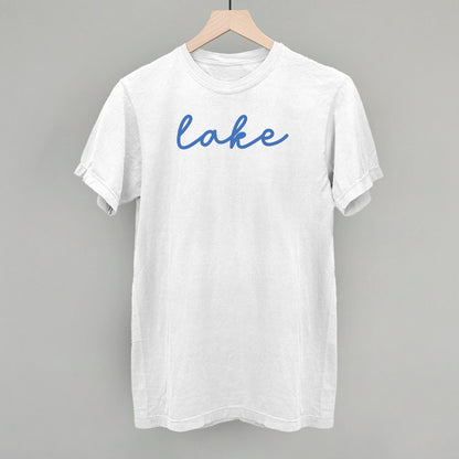 Lake Blue Script