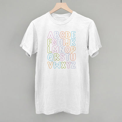 Pastel Alphabet