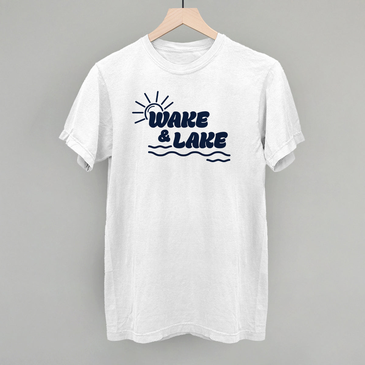 Wake And Lake (Navy Blue)