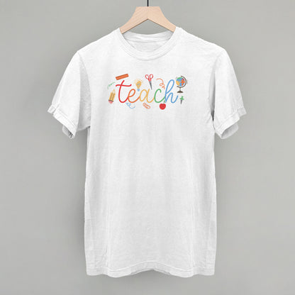 Teach Rainbow Script + Doodles